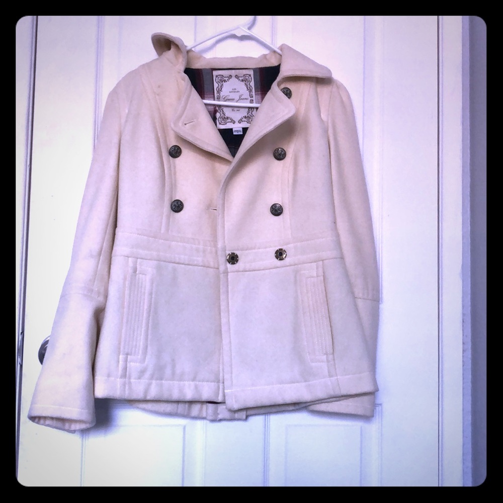 Cream coat